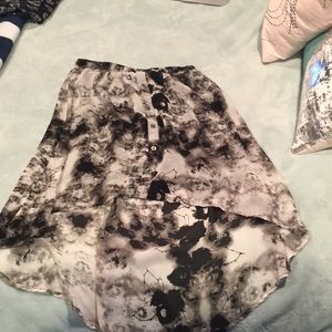 Forever 21 high low skirt